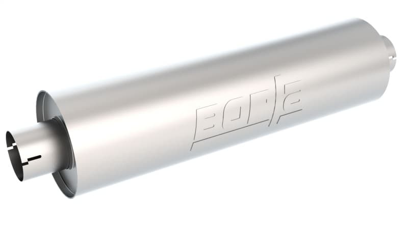 Borla Universal Muffler for Trucks 3" T-304 Stainless Steel Weld-In - Image 3