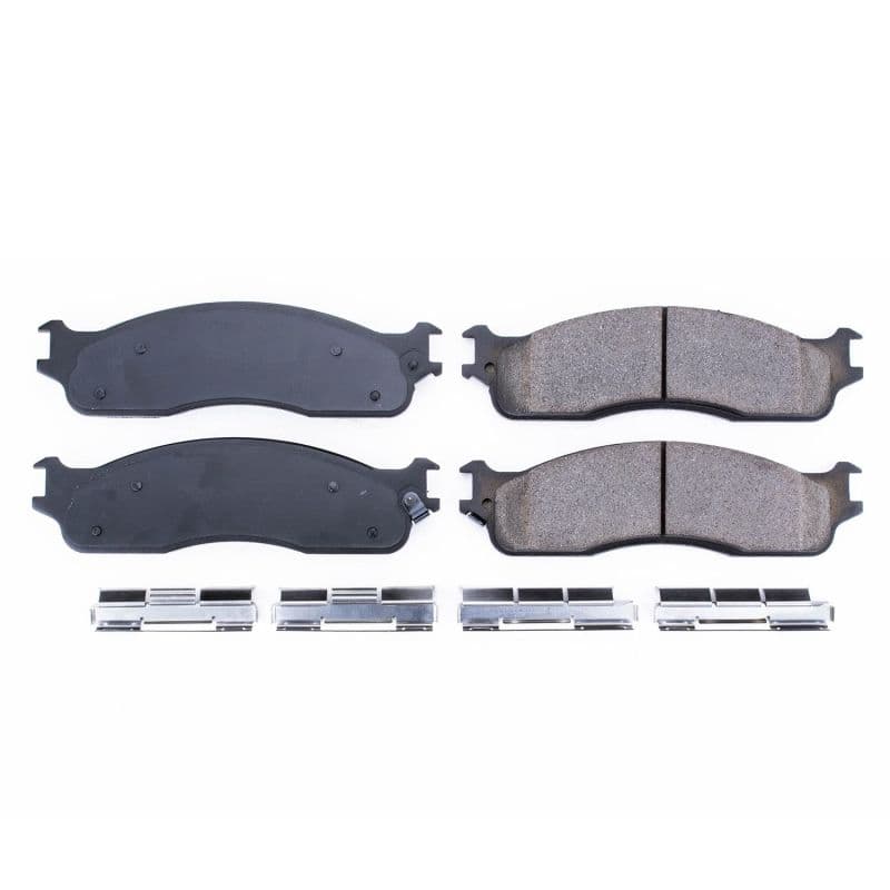 PowerStop Z17 Evolution Plus Ceramic Brake Pads with Stainless Steel Hardware