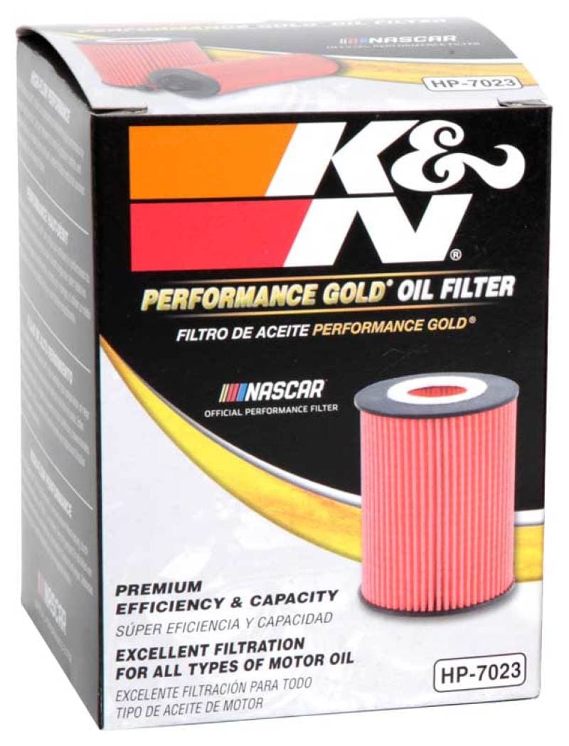 K&N Engineering Cartridge Oil Filter HP-7023 High Flow Contaminant Trap - Image 4