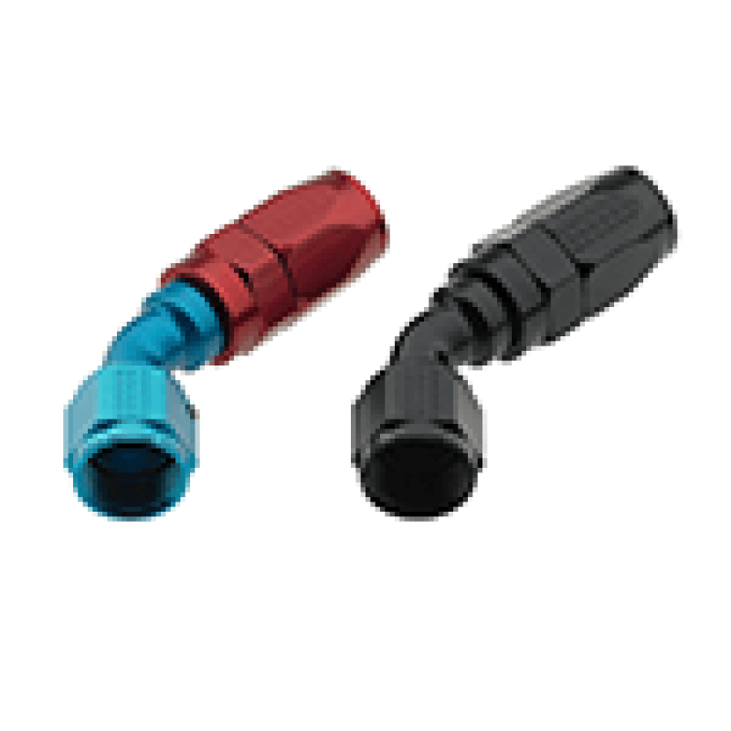 Fragola Pro-Flow Hose End -10AN x 45 Degree Black