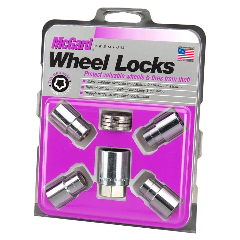 McGard Wheel Lock Nut Set for Universal Fitment Steel Collar Security - Image 5