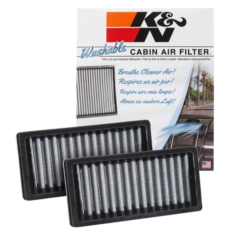 K&N Engineering Cabin Air Filter Washable High-Flow Synthetic Material - Image 5