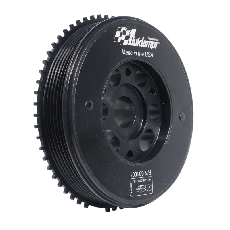 Fluidampr Harmonic Balancer for Mazda MZR 2.3/2.5L 6" Steel Black Zinc Chromate - Image 2