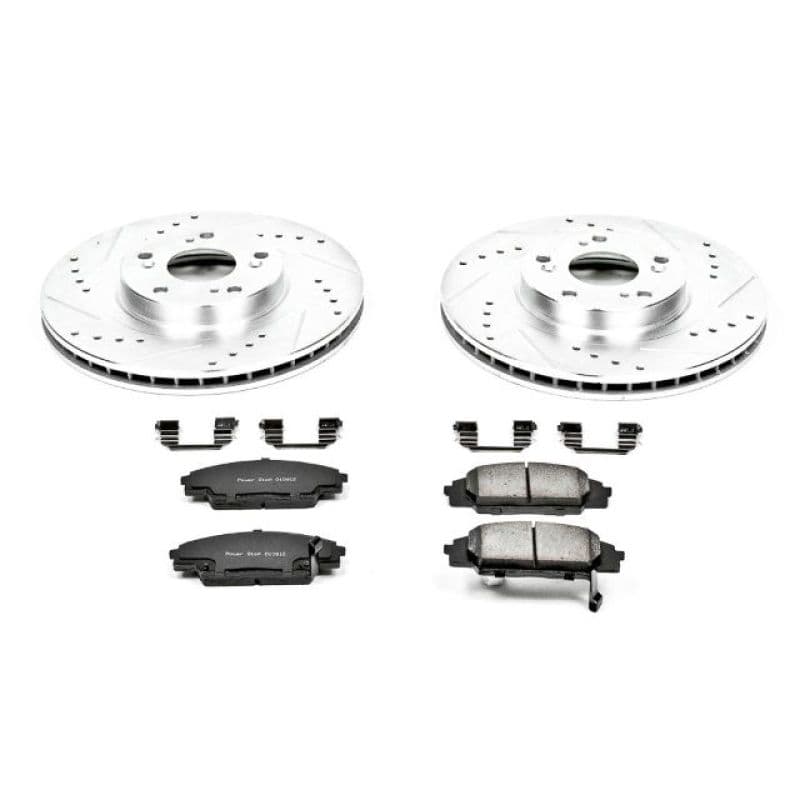 PowerStop Z23 Evolution Sport Brake Kit for Daily Driver Carbon-Fiber Ceramic...