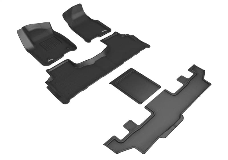 3D MAXpider KAGU Series All-Weather Floor Mats for Custom Fit Vehicles