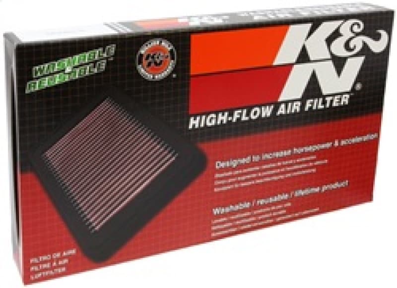 K&N Engineering Drop-In High-Flow Air Filter Washable Reusable 33-2042 - Image 5