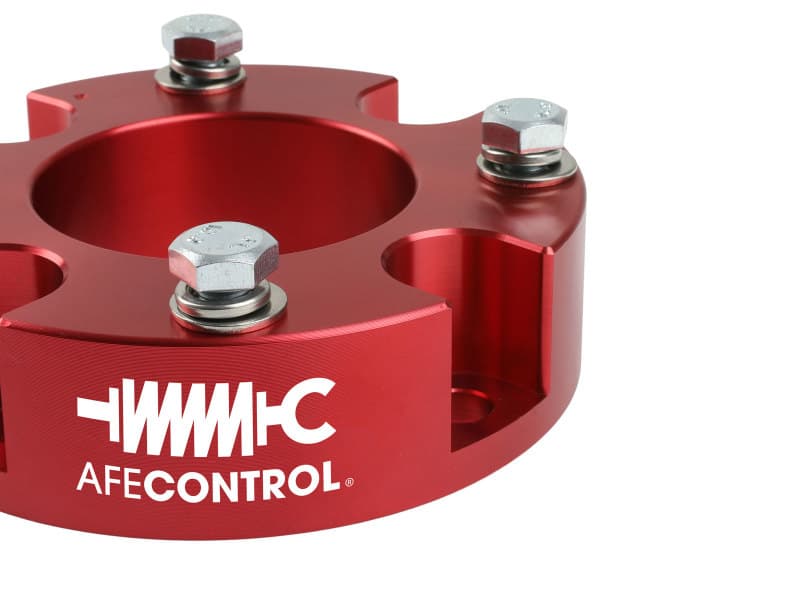 aFe Leveling Kit for Trucks 2.5-Inch 6061 Billet Aluminum Spacers - Image 4