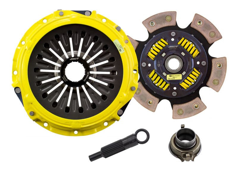 ACT HD-M/Race Clutch Kit with Heavy Duty Pressure Plate and 6-Pad Spring-Cent...