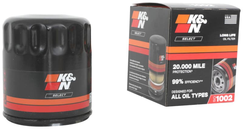 K&N Engineering Select Oil Filter High Flow Fluted Canister SO-1002 - Image 4