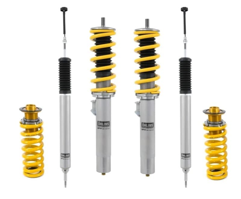 Ohlins Coilover Suspension with Dual Flow Valve Technology Adjustable Ride He...