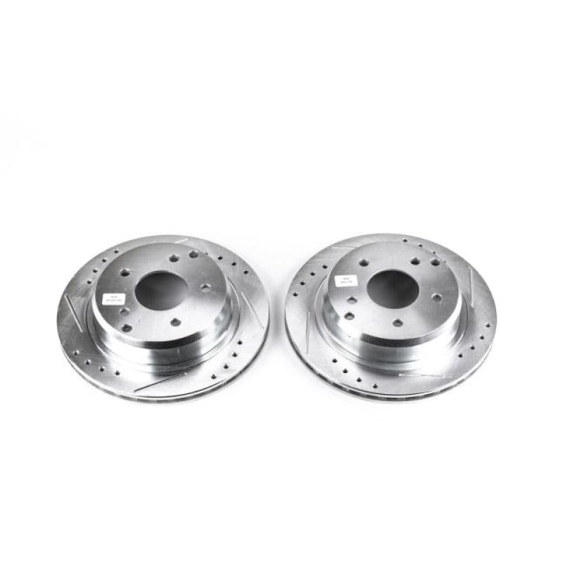 PowerStop Evolution Drilled/Slotted Brake Rotor for OE Fit with Zinc Plating