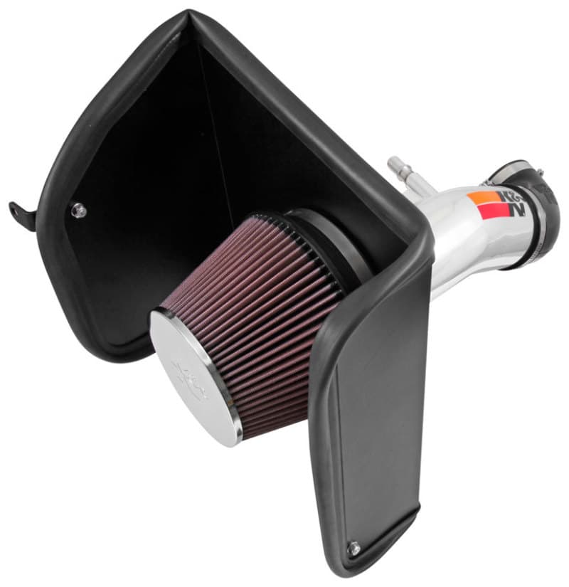 K&N Engineering Cold Air Intake for Chevy C6 Mandrel-Bent Aluminum Tube