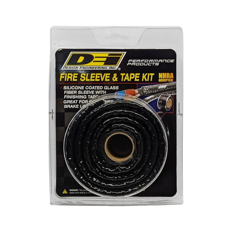 DEI Fire Sleeve 16" High Temp 500°F Heat and Abrasion Resistant Braided Glass - Image 4