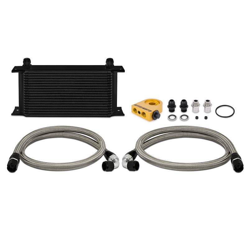 Mishimoto Oil Cooler Kit Universal 19-Row with Thermostatic Sandwich Plate - Image 3