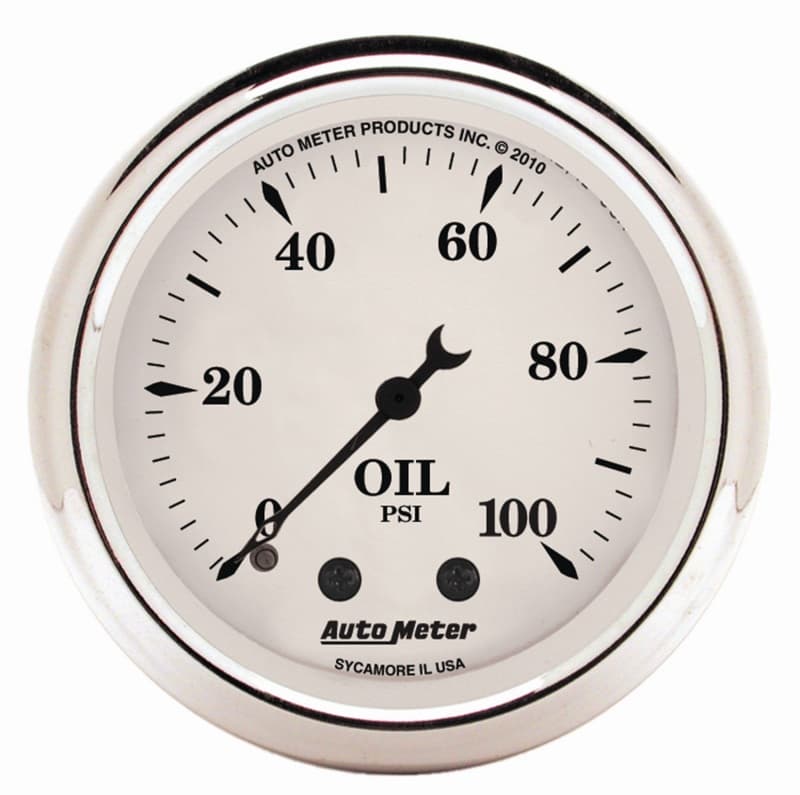 AutoMeter Mechanical Oil Pressure Gauge 1/8" NPT Connection - Image 2