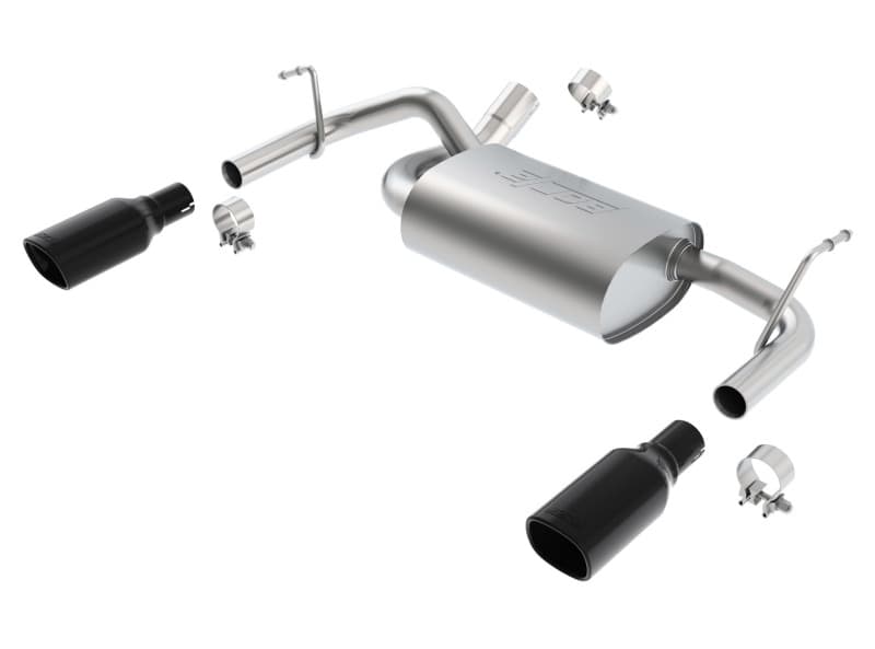 Borla Axle Back Exhaust 2.5" Dual 2" Tips Touring Sound