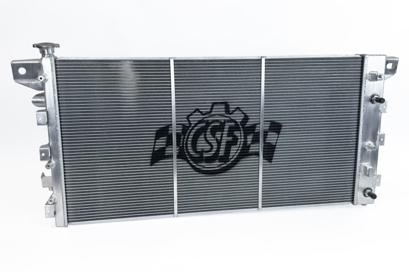 CSF Aluminum Radiator for Trucks 60% Larger Core Volume 100% TIG Welded