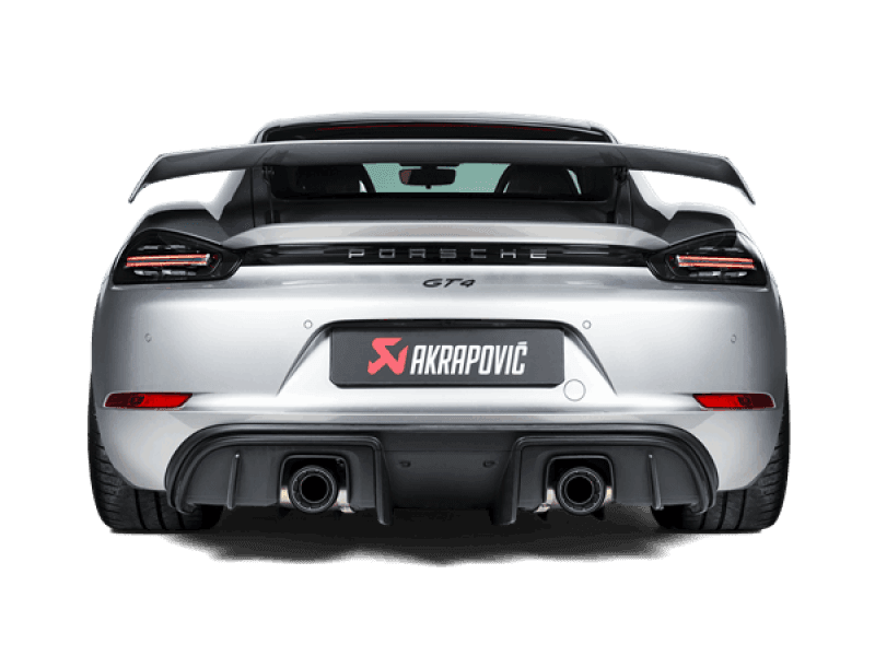Akrapovic Slip-On Race Line Titanium for Porsche Cayman GT4 (718) 2020+