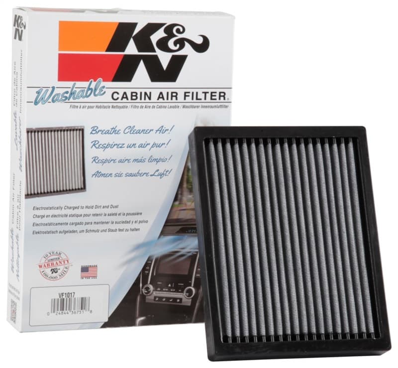 K&N Engineering Cabin Air Filter Washable High-Flow Synthetic Material - Image 5