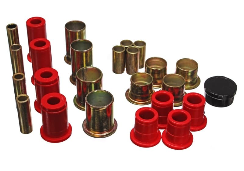 Energy Suspension Control Arm Bushings Front & Rear Hyper-Flex Polyurethane
