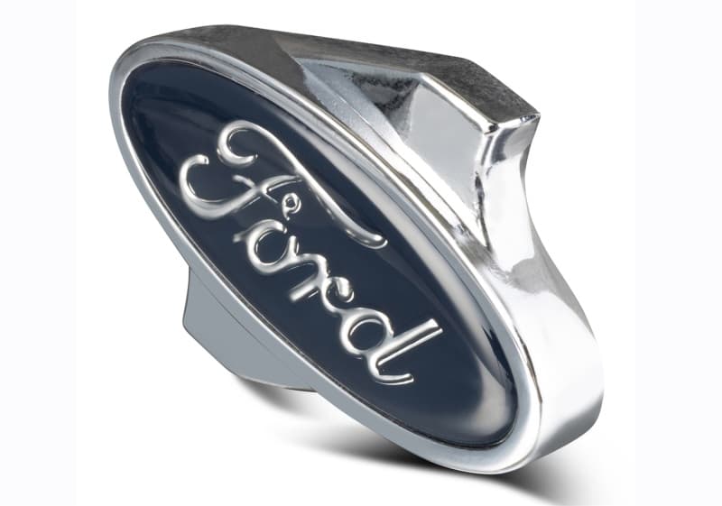 Ford Racing Air Cleaner Nut for Ford Vehicles Chrome w/ Ford Logo - Image 4