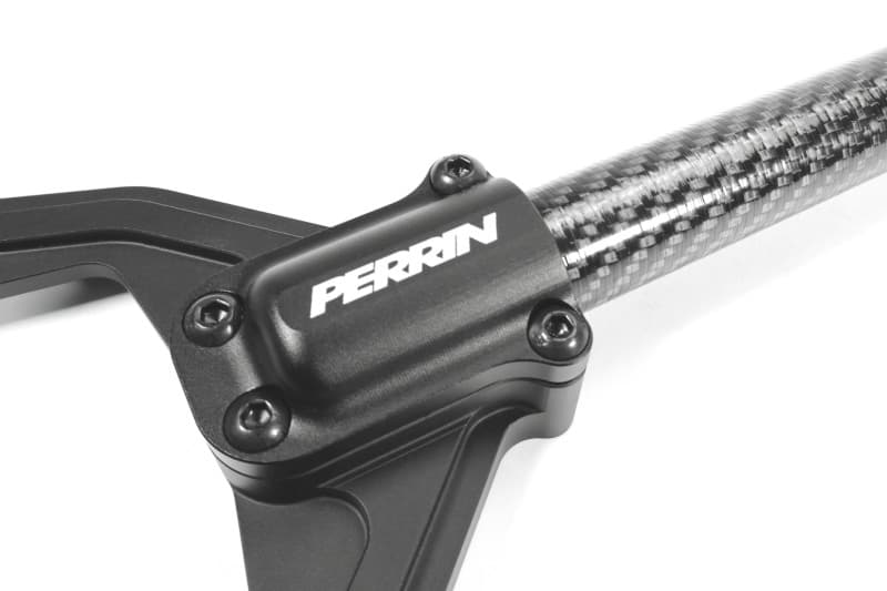 Perrin Performance Rear Shock Tower Brace for 15-21 Subaru WRX/STI Carbon Fiber - Image 3