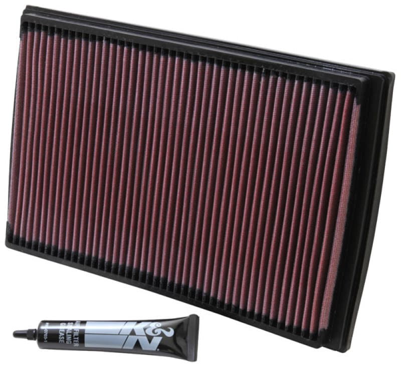 K&N Engineering Drop-In High-Flow Air Filter for Multiple Vehicles Reusable