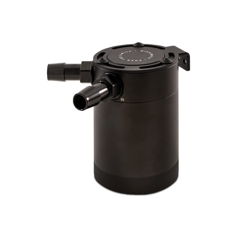 Mishimoto Compact Baffled Oil Catch Can Two-Port Universal Fit