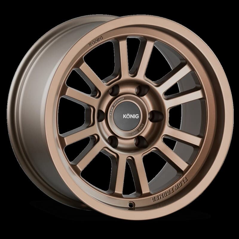 Konig HT1 17x8.5 6x139.7 ET-6 Satin Bronze Wheels