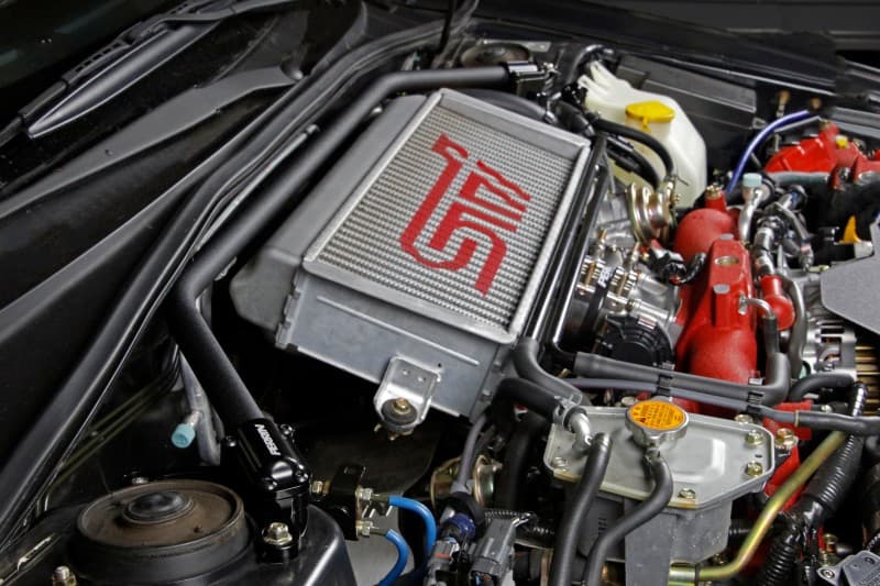 Perrin Performance Front Strut Brace for 02-07 Subaru WRX/STi/Impreza Neon Ye... - Image 5