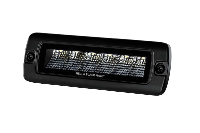 Hella Black Magic LED Light Bar with Cooling Fins and Homogeneous Illumination - Image 2