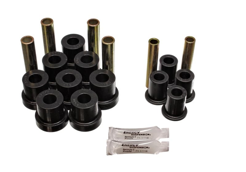 Energy Suspension Spring/Shackle Bushings Black Hyper-Flex Polyurethane - Image 2