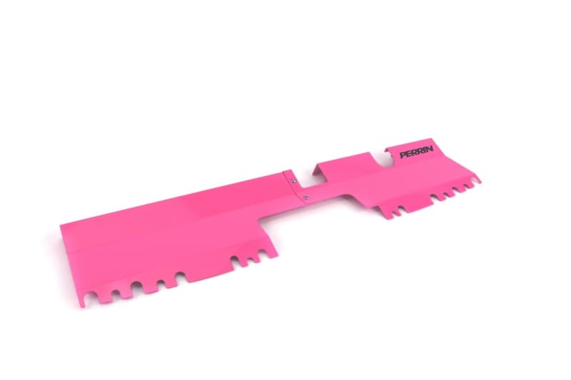 Perrin Performance Radiator Shroud for 15-21 Subaru WRX/STI Hyper Pink - Image 2