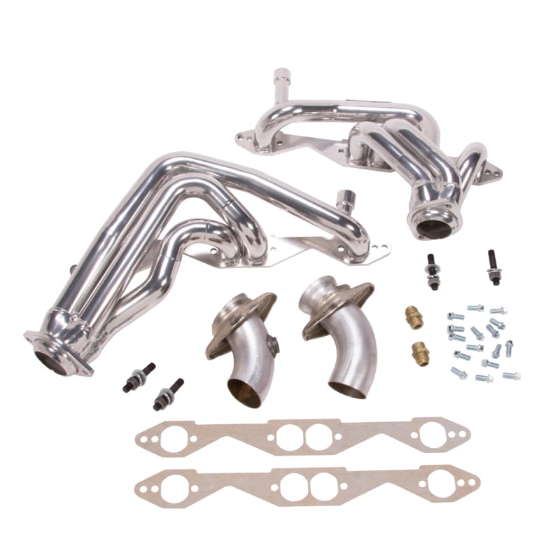 BBK Shorty Tuned Length Headers for 93-96 Chevrolet Impala SS 1-5/8" Tubing - Image 2