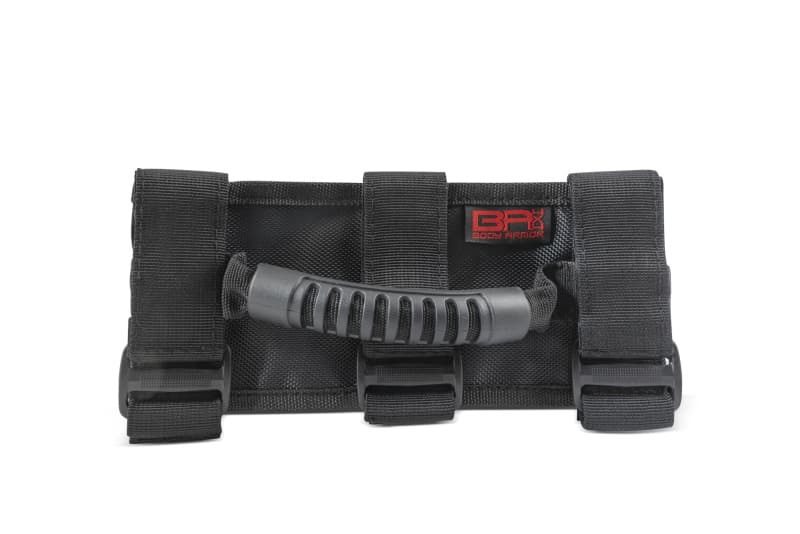 Body Armor 4x4 Grab Handles for 2-3" Roll Bars with Nylon Webbing & Velcro - Image 3