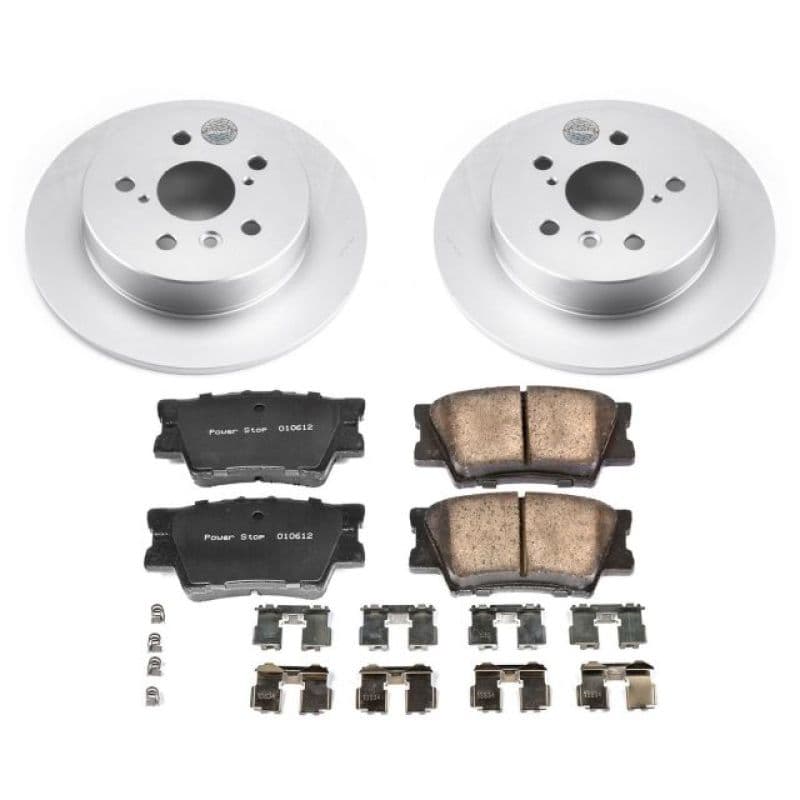 PowerStop Z17 Evolution Coated Rotor Brake Kit for Daily-Driven Vehicles