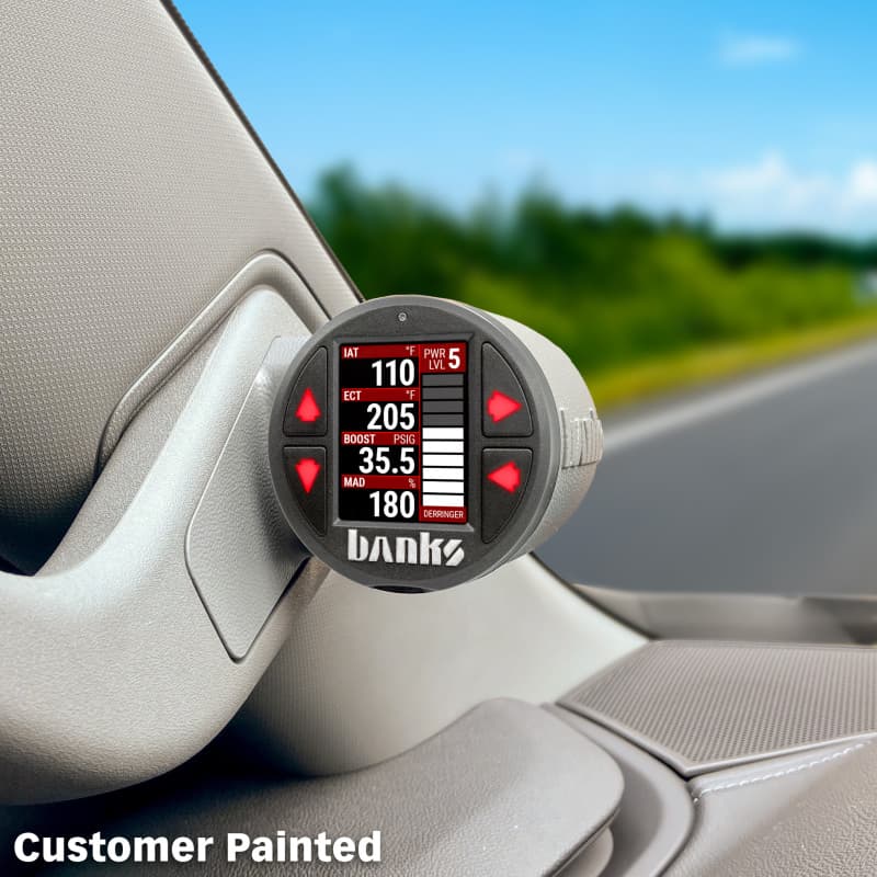 Banks Power iDash Stealth Gauge Mounts for 2022-2026 GM 1500/2500/3500 A-Pillar - Image 5