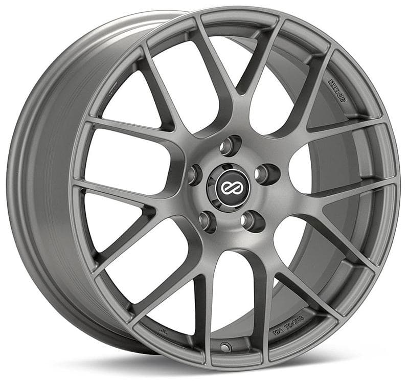 Enkei Raijin Wheel 18x9.5 35mm Offset 5x114.3 Bolt Pattern Hyper Silver - Image 3