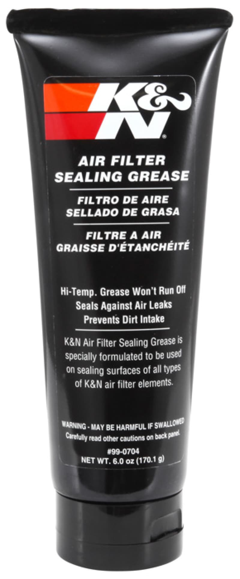 K&N Engineering Sealing Grease 6oz Tube Airtight Fit for Air Filters