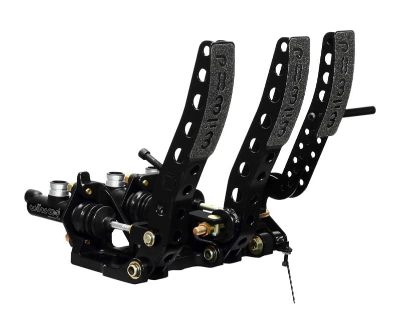 Wilwood Floor Mount Brake Clutch Throttle Pedal Assembly for Rear Engine Cars - Image 2