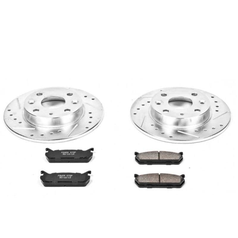 PowerStop Z23 Evolution Sport Brake Kit for Daily Driver Carbon-Fiber Ceramic...