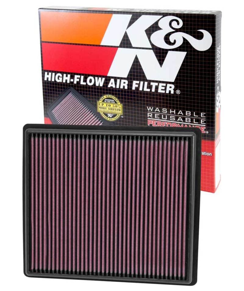 K&N Engineering Drop-In Air Filter for Chevy C6 33-2497 - Image 5