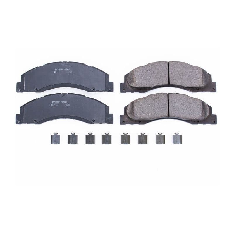 PowerStop Z17 Evolution Plus Ceramic Brake Pads with Stainless Steel Hardware
