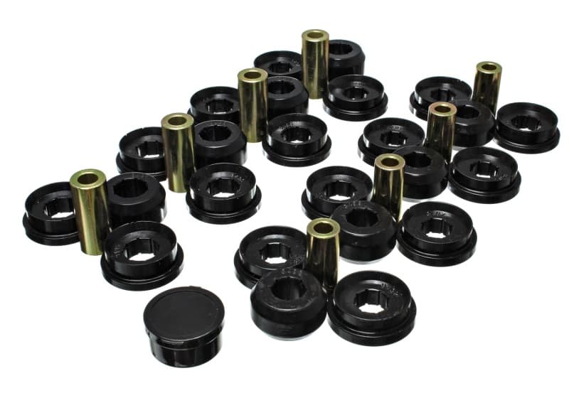 Energy Suspension Control Arm Bushings Hyper-Flex Polyurethane Front & Rear