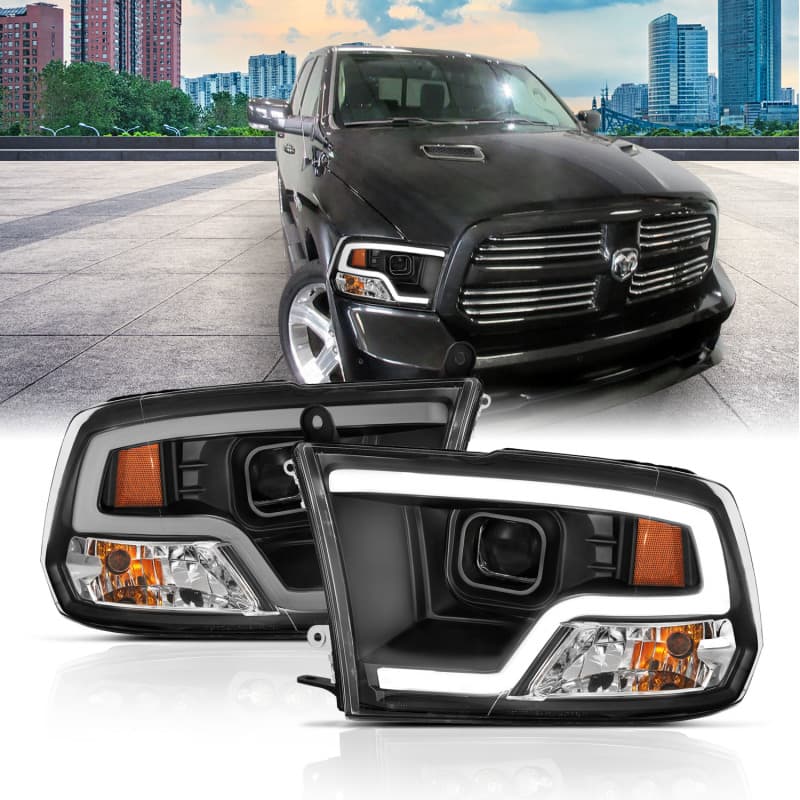 ANZO LED Projector Headlights for Chevy C6 111404