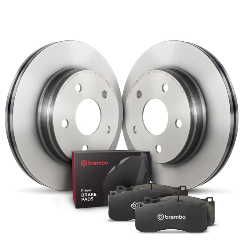 Brembo OE Brake Rotors UV Coated OE Equivalent with Hardware