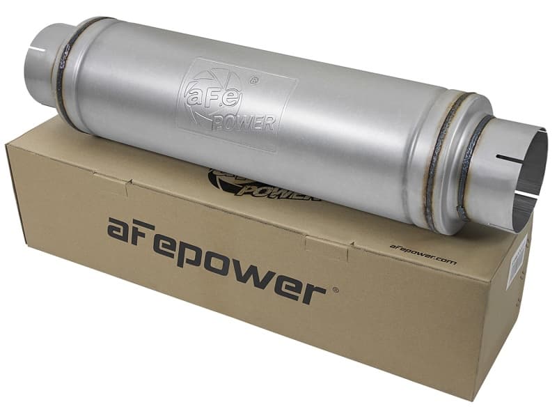 aFe Universal Aluminized Steel Performance Muffler with Perforated Core - Image 5