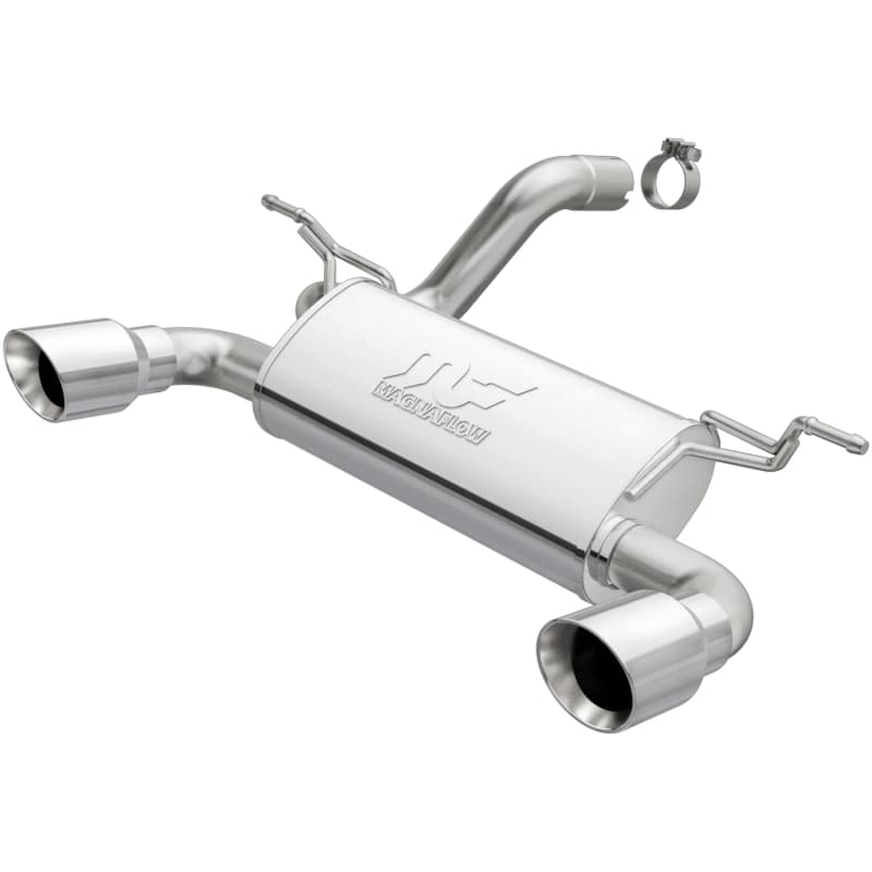 Magnaflow Axle-Back Exhaust for Jeep Wrangler 2018-2024 Stainless Steel
