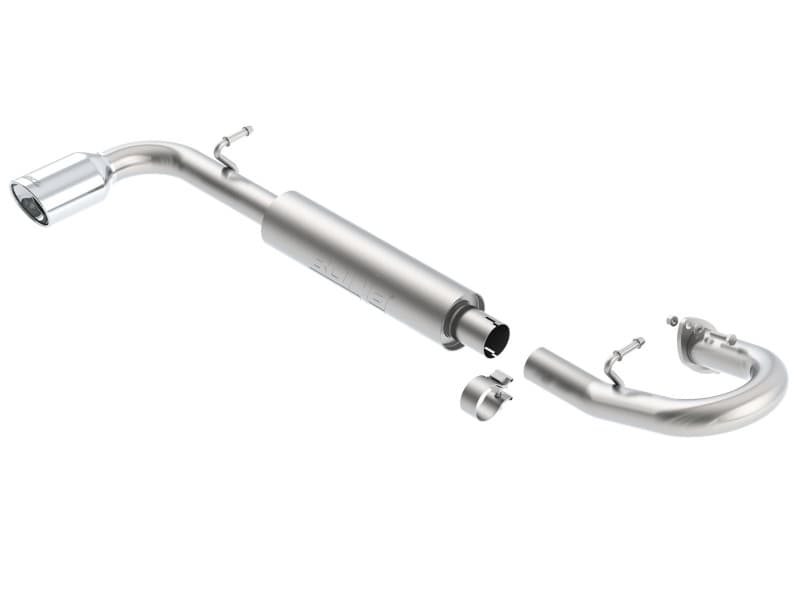 Borla Axle Back S-Type Exhaust for 2007-08 Jeep Wrangler 2-Door/4-Door