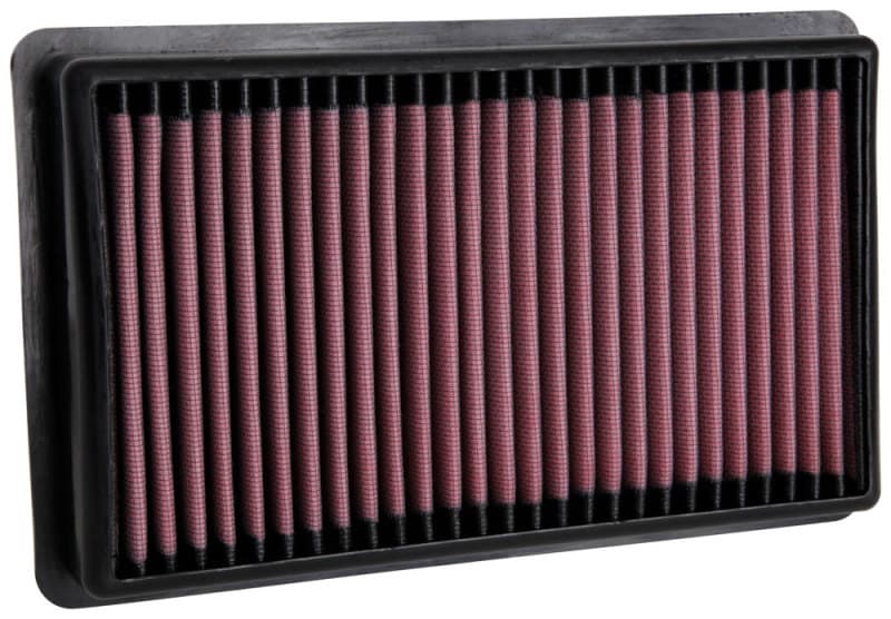 K&N Engineering Drop-In Air Filter Washable Reusable High-Flow for Multiple V...